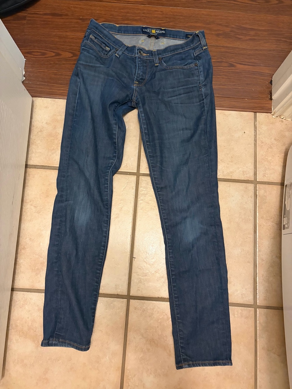 Lucky Brand Women's Charlie skinny Slim Straight Jeans